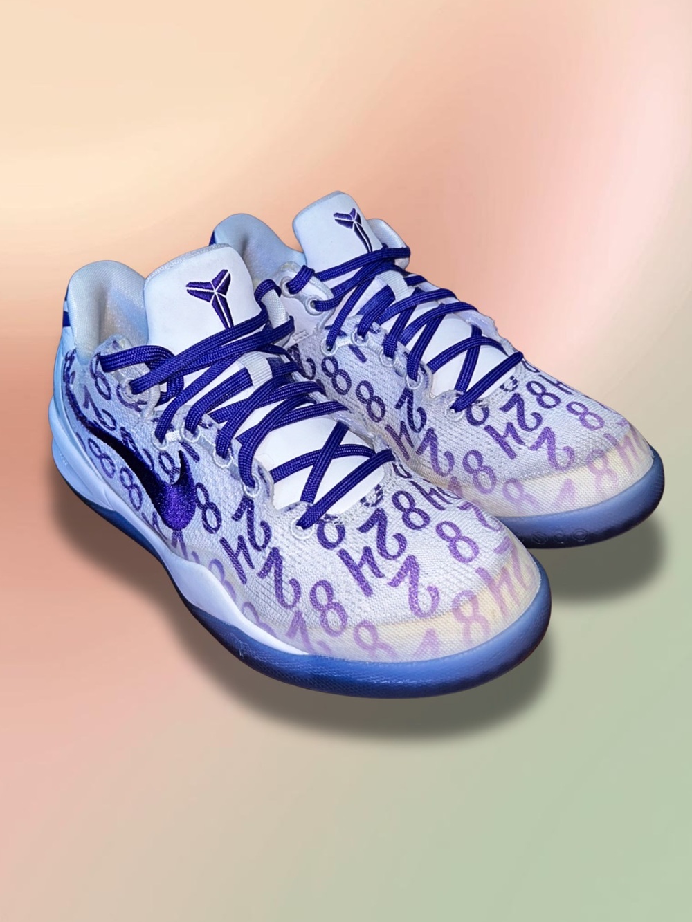 Nike Kobe 8 Protro "Court Purple" Youth Shoes Size 4Y FN0266-101